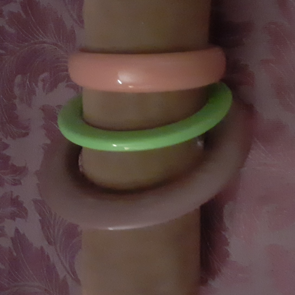 Bohemian Trend Three Ceramic Bangle Bracelets